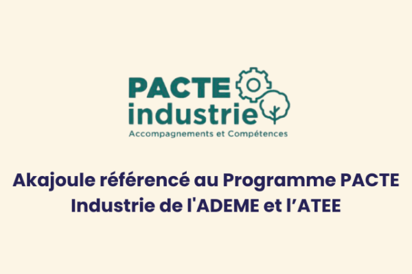 Programme PACTE Industrie de l'ADEME et l'ATEE